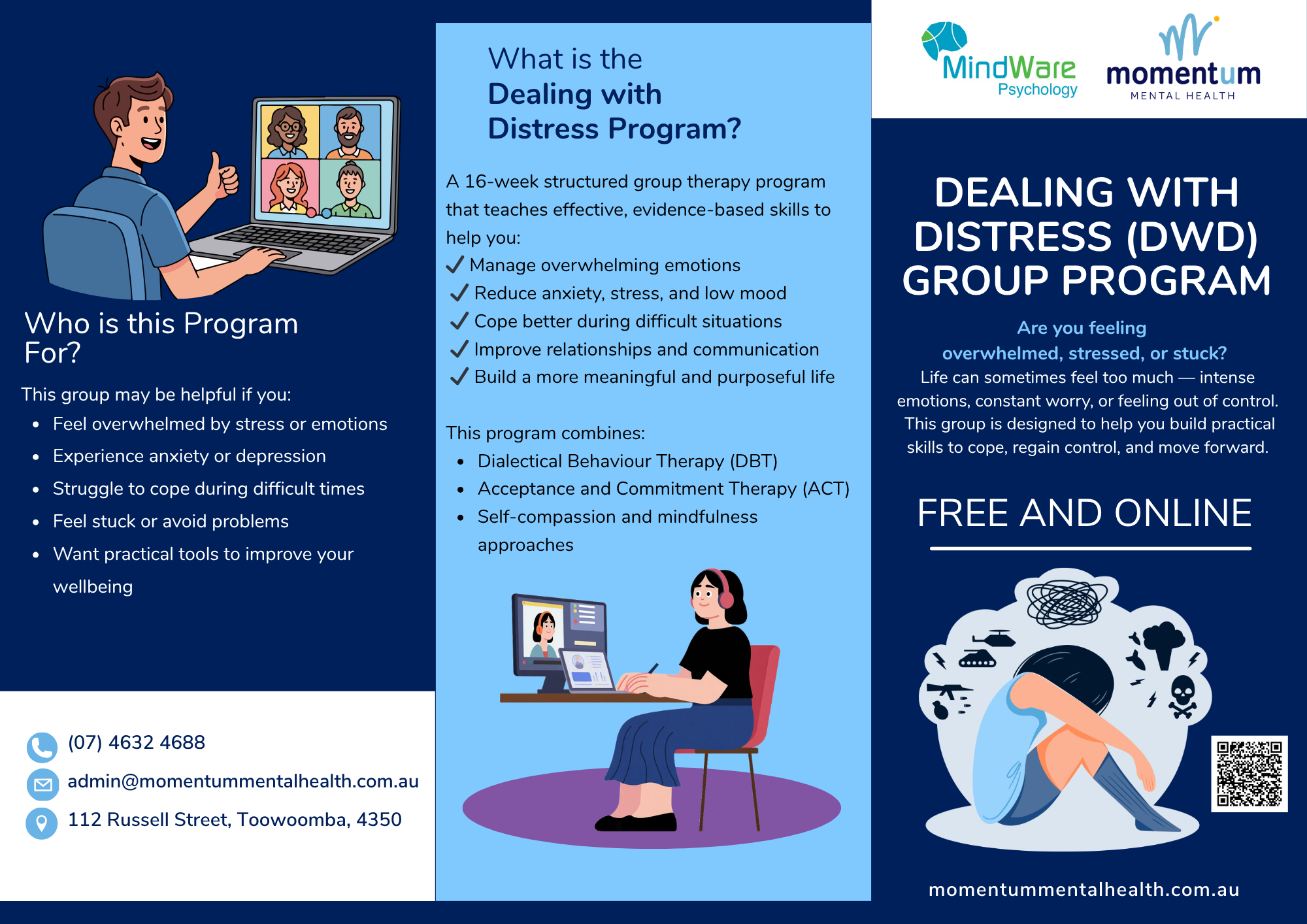 Dealing with Distress (DWD) – Momentum Mental Health